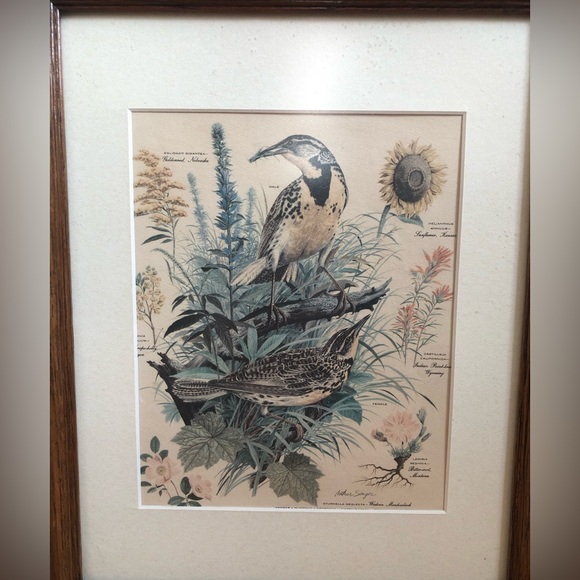 Vintage Arthur Singer ‘Meadowlark’ Print - Picture 2 of 7